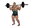 Lunge - Barbell Side Static